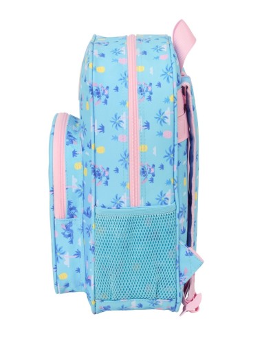 MOCHILA INFANTIL ADAPT.CARRO STITCH "WAVES"
