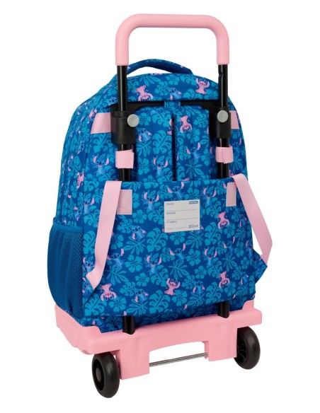 MOCHILA GDE. C/RUEDAS COMPACT EXTRAIBLE STITCH "LIO"