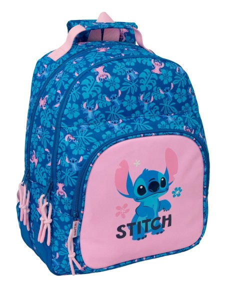 MOCHILA DOBLE ADAPT.CARRO STITCH "LIO"