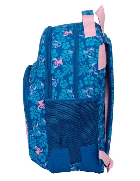 MOCHILA DOBLE ADAPT.CARRO STITCH "LIO"