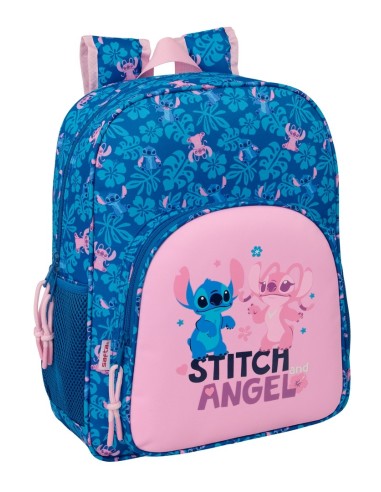 MOCHILA JUNIOR ADAPT.CARRO STITCH "LIO"