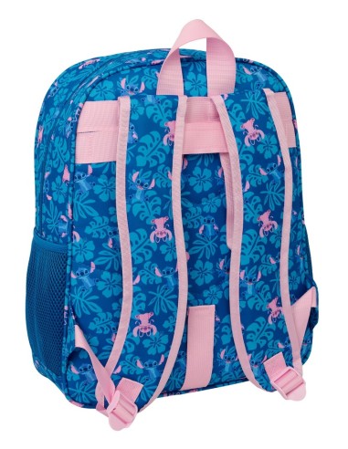 MOCHILA JUNIOR ADAPT.CARRO STITCH "LIO"