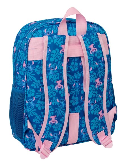 MOCHILA JUNIOR ADAPT.CARRO STITCH "LIO"
