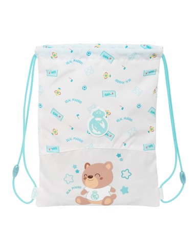 BOLSA JUNIOR REAL MADRID PREESCOLAR BLANCA