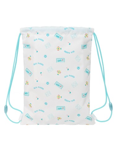 BOLSA JUNIOR REAL MADRID PREESCOLAR BLANCA