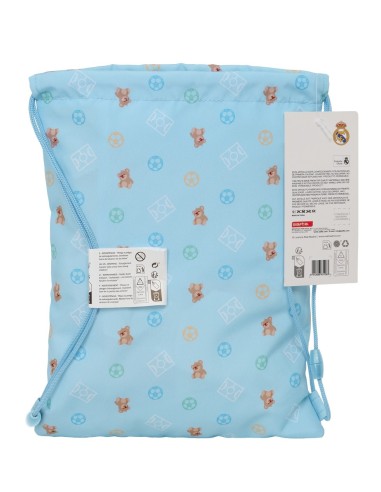 BOLSA JUNIOR REAL MADRID PREESCOLAR AZUL
