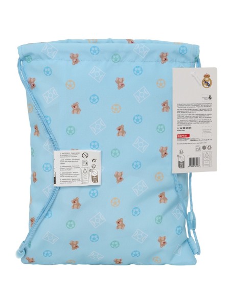 BOLSA JUNIOR REAL MADRID PREESCOLAR AZUL