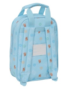 MOCHILA INFANTIL CON ASAS REAL MADRID PREESCOLAR AZUL 2