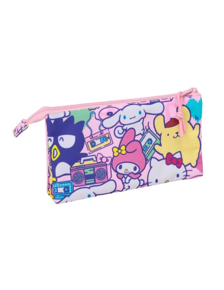 PORTATODO TRIPLE HELLO KITTY & FRIENDS