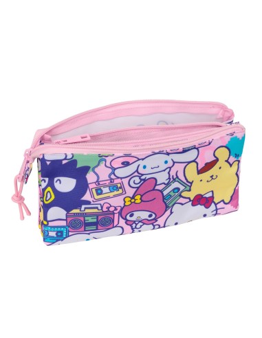 PORTATODO TRIPLE HELLO KITTY & FRIENDS