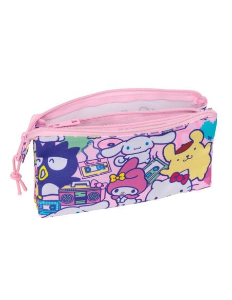 PORTATODO TRIPLE HELLO KITTY & FRIENDS