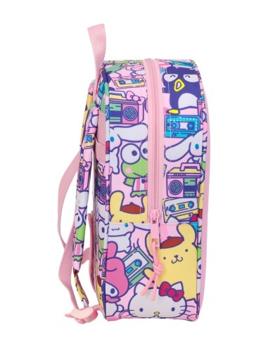 MOCHILA GUARDERIA ADAPT.CARRO HELLO KITTY & FRIENDS