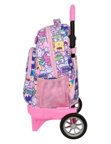 MOCHILA GDE. C/RUEDAS COMPACT EVOL. EXT. HELLO KITTY & FRIENDS