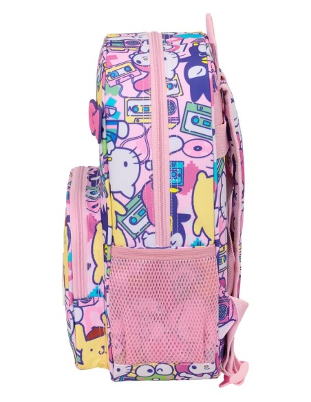 MOCHILA INFANTIL ADAPT.CARRO HELLO KITTY & FRIENDS