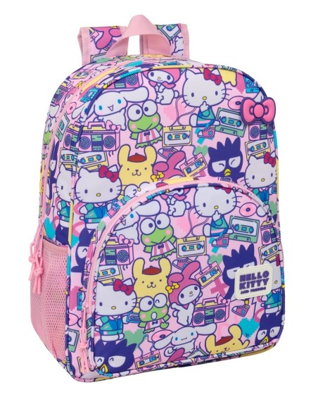 MOCHILA ADAPT.CARRO HELLO KITTY & FRIENDS