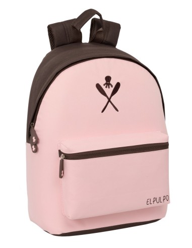 MOCHILA PARA PORTATIL 14,1" EL PULPO "ROSA"