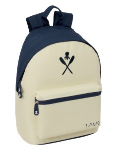 MOCHILA PARA PORTATIL 14,1" EL PULPO "BEIGE"