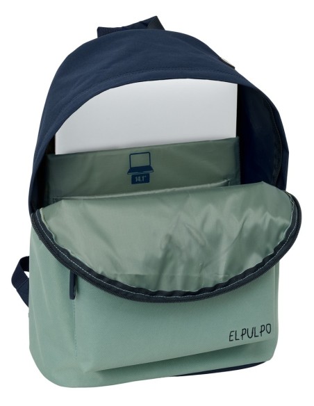MOCHILA PARA PORTATIL 14,1" EL PULPO "AGUAMARINA"