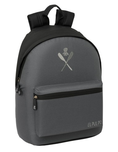 MOCHILA PARA PORTATIL 14,1" EL PULPO "CARBON"