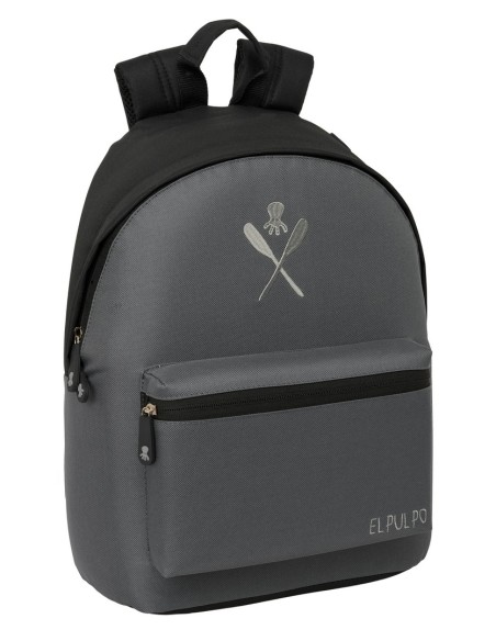 MOCHILA PARA PORTATIL 14,1" EL PULPO "CARBON"
