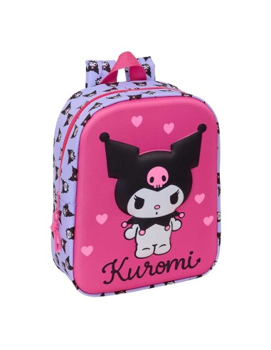 MOCHILA GUARDERIA 3D KUROMI