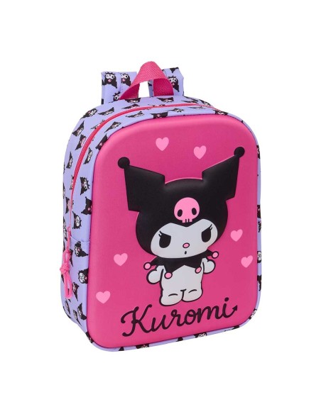 MOCHILA GUARDERIA 3D KUROMI