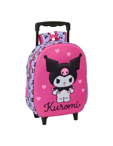 MOCHILA 3D CON RUEDAS KUROMI
