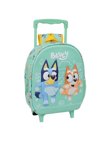 MOCHILA 3D CON RUEDAS BLUEY
