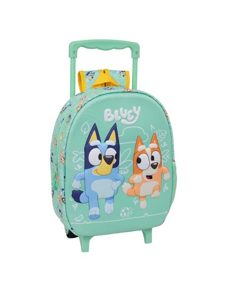 MOCHILA 3D CON RUEDAS BLUEY