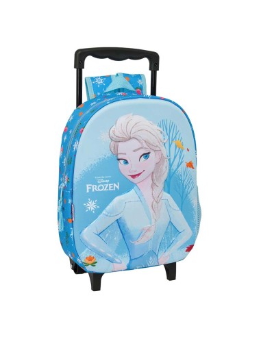 MOCHILA 3D CON RUEDAS FROZEN 3D