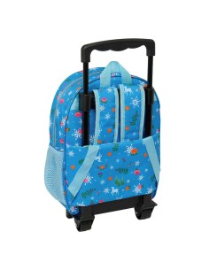 MOCHILA 3D CON RUEDAS FROZEN 3D 2