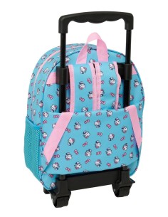 MOCHILA 3D CON RUEDAS HELLO KITTY 2