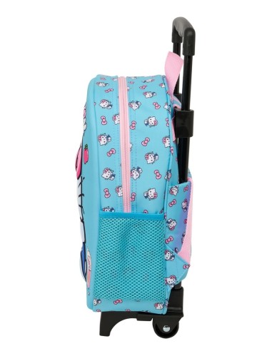MOCHILA 3D CON RUEDAS HELLO KITTY