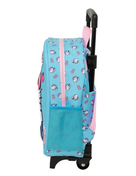 MOCHILA 3D CON RUEDAS HELLO KITTY