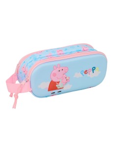 PORTATODO DOBLE 3D PEPPA PIG