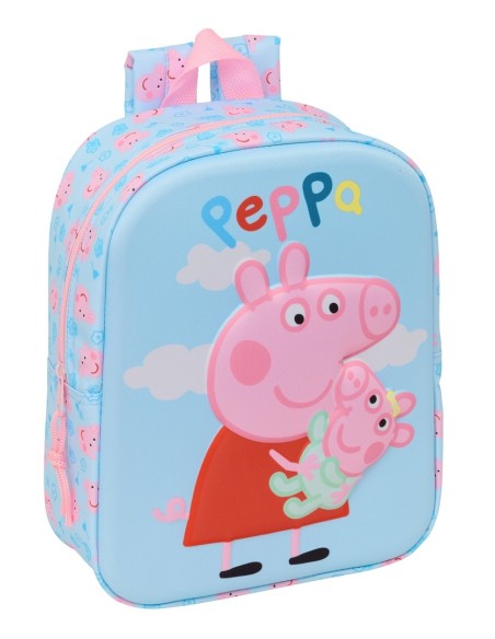MOCHILA GUARDERIA 3D PEPPA PIG