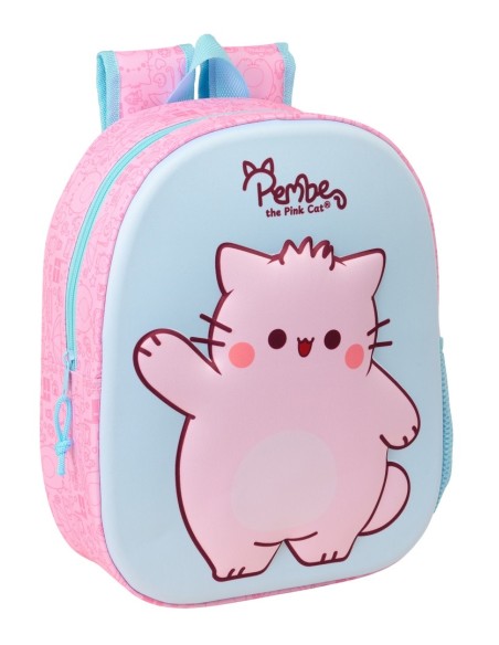 MOCHILA 3D PEMBE