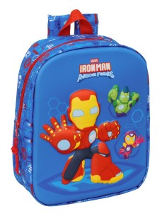 MOCHILA GUARDERIA 3D IRON MAN