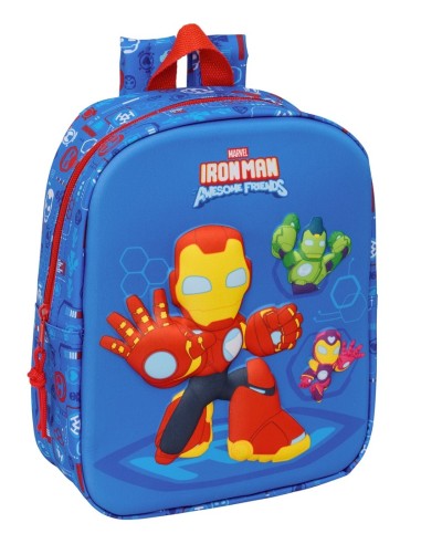 MOCHILA GUARDERIA 3D IRON MAN