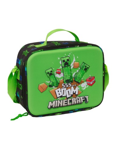 PORTAMERIENDAS NEVERA 3D MINECRAFT
