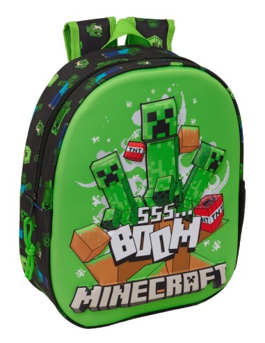 MOCHILA 3D MINECRAFT