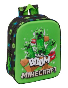 MOCHILA GUARDERIA 3D MINECRAFT