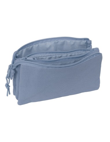 PORTATODO TRIPLE SAFTA BASIC "AZUL AZAFATA"