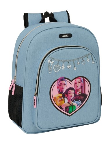 MOCHILA JUNIOR ADAPT.CARRO K-POP Demon Hunters - HUNTR/X