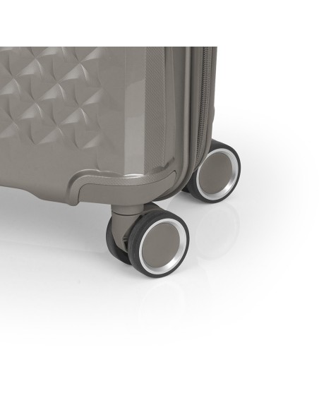 Maleta Trolley Cabina Gabol Queens Champagne Maletas Cabi...