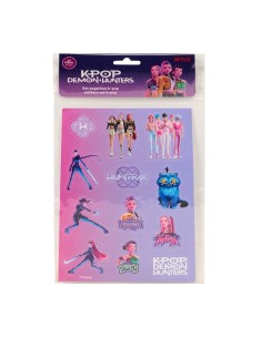 SET PEGATINAS K-POP Demon Hunters - STATIONERY