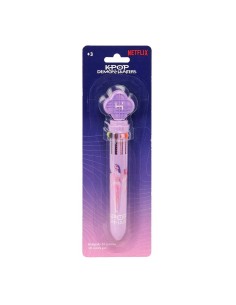 DISPLAY BOLIGRAFO RETRACTIL 10 COLORES K-POP Demon Hunters - STATIONERY