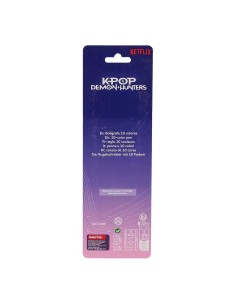 DISPLAY BOLIGRAFO RETRACTIL 10 COLORES K-POP Demon Hunters - STATIONERY 2