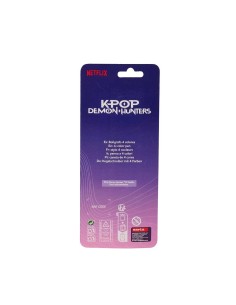 DISPLAY BOLIGRAFO RETRACTIL 4 COLORES K-POP Demon Hunters - STATIONERY 2