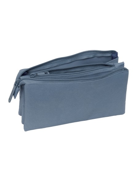 PORTATODO TRIPLE EL GANSO BASICS "AZUL AZAFATA"
